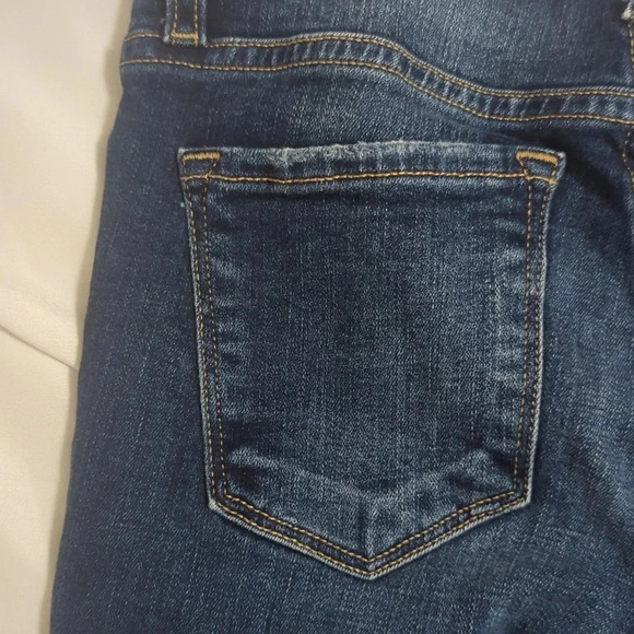 Flying Monkey High Rise Button Fly Skinny Jeans, Color Dark Wash Size 25 - Picture 12 of 15